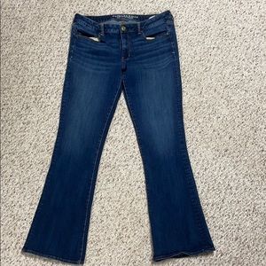 American Eagle stretch skinny kick Jeans Sz 12